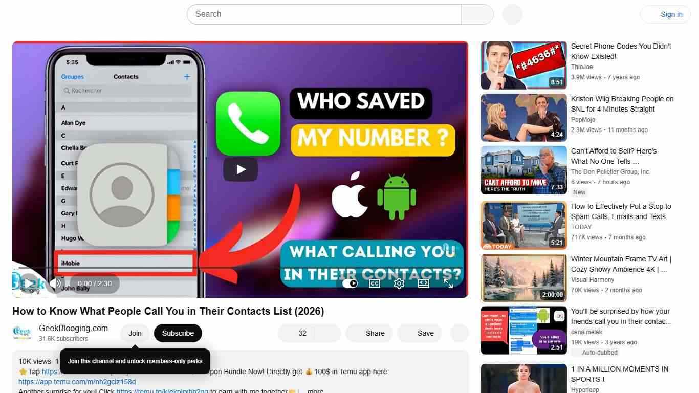 How to Know What People Call You in Their Contacts List (2026) - YouTube